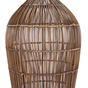 Pendul lampă handmade din nuc închis XL, Oversized Collection small 5