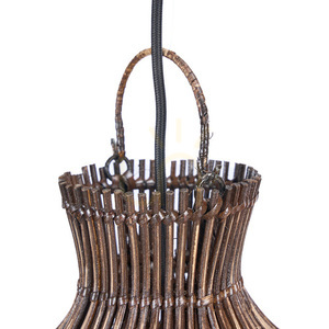 Pendul Gourd Nuc Închis S Handmade, Lampă Suspendată Pendant Lamps small 2