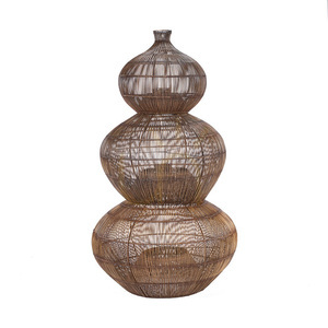 Pendul Gourd Nuc Închis S Handmade, Lampă Suspendată Pendant Lamps small 5