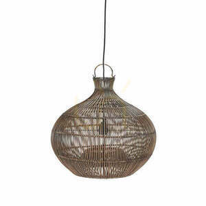 Pendul Gourd Nuc Închis S Handmade, Lampă Suspendată Pendant Lamps small 0