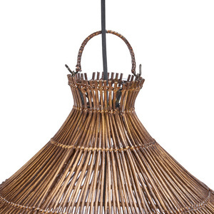 Pendul Desert Gourd Nuc Închis L 80 cm Handcrafted Pendant Lamp small 6