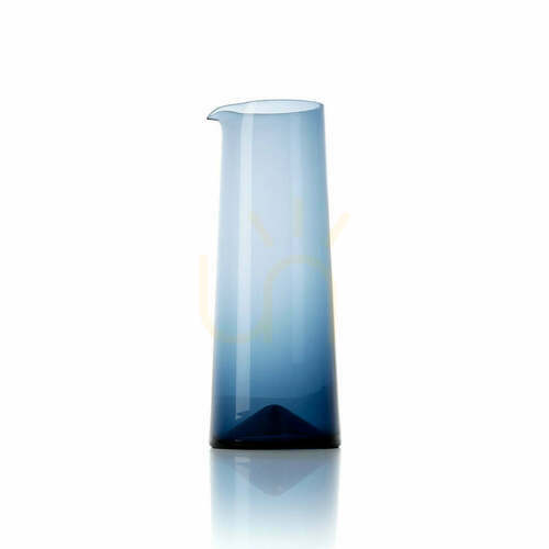 Verifica Carafă decorativă albastră 26 cm