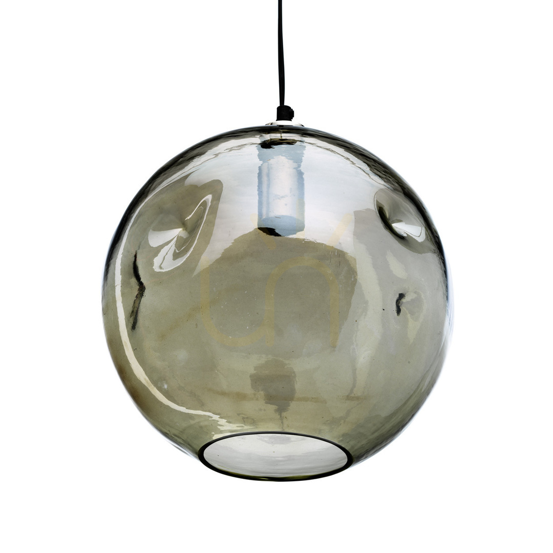 previzualizare Pendul Bazar Bizar Bubbella verde pal din sticlă reciclată, 29 cm Pendul Bazar Bizar Bubbella verde pal din sticlă reciclată, 29 cm