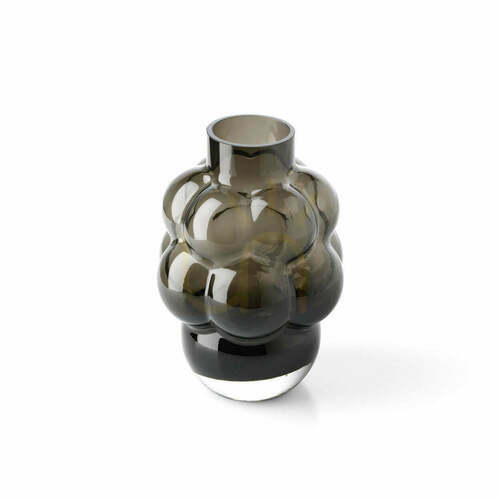 Verifica Vază sticlă gri închis The Grape Glass Collection M