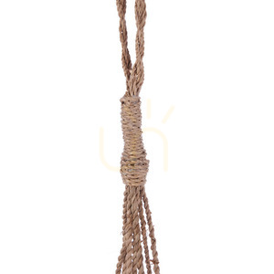 Ciucure decorativ din scoici The Conch Shell Tassel, natural, 45 cm – handmade small 7