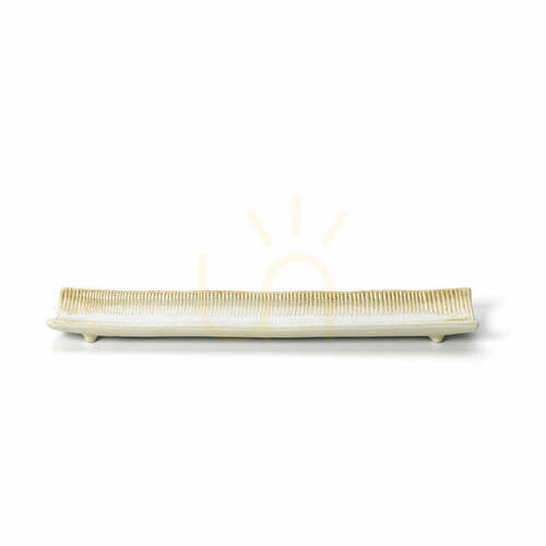 Verifica Platou lung Da Rocha miere albă 39 cm