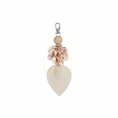 Verifica Breloc Shiva Shell roz alb