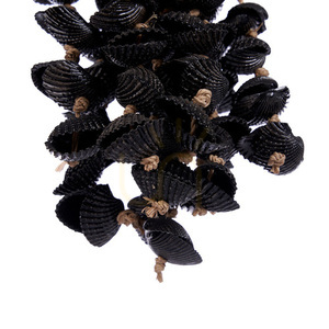 Ciucure decorativ handmade negru 35 cm, accesorii handmade small 5