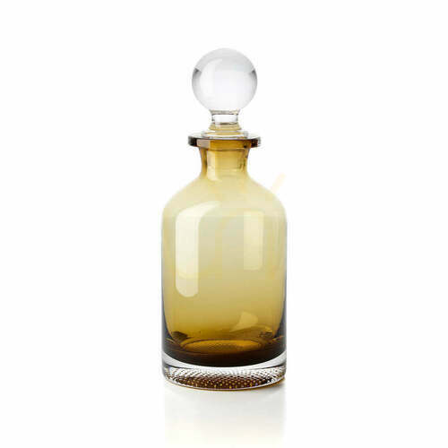 Verifica Carafa Decanter sticlă chihlimbar 27 cm