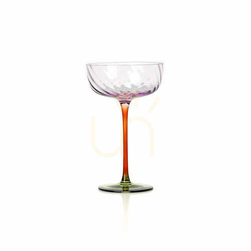 Verifica Pahar coupe Bazar Bizar The Trio-Tone 17,5 cm sticlă multicoloră
