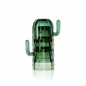 Pahare Stack-a-Cactus Verzi Set 4 small 0