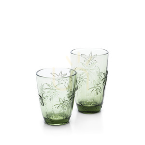 Pahar highball verde 13 cm small 2
