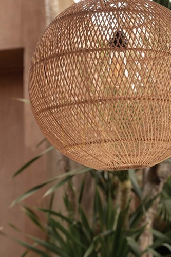 Verifica Pendul The Bubble Natural S 30 cm Lampă suspendată Handmade