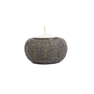 Bol decorativ Lava Stone negru XS Bowls small 6