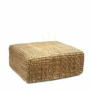 Pouf pătrat Hyacinth natural 60x60x30 cm small 3