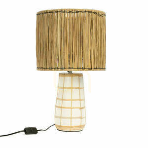 Lampă de masă handmade Molokai alb natural Table Lamps 51 cm small 0