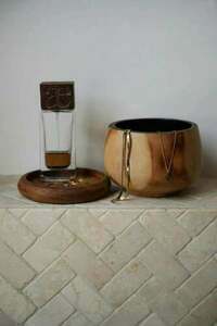 Suport pahar VIP natural 11 cm small 1