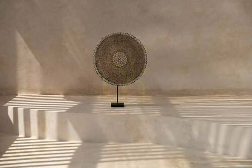 Verifica Decor cifră The Shell Guadeloupe pe suport alb natural Stand Decoration