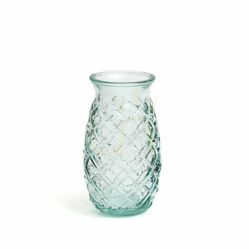 Verifica Pahar Pineapple albastru M Glass Collection