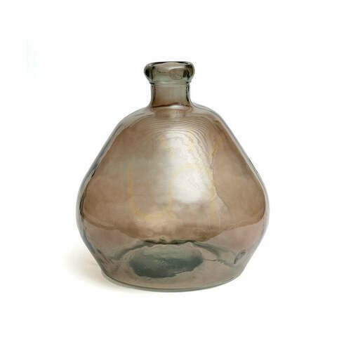 Verifica Vază Bolai din sticlă bej Glass Collection 50 cm