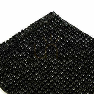 Suport pahar The Perles, negru, 11 cm small 1