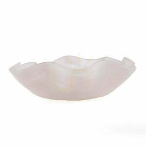 Bol fructe din rășină roz alb 30x30x8 cm Bowls small 0