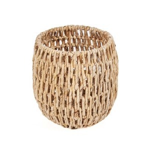 Coș împletit BAZAR BIZAR Louh Louh L, natur, 45x45x43 cm small 6