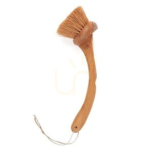 Perie de curățare Bazar Bizar Naan din lemn de tec, natur, 33 cm small 5