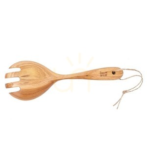 Furculiță de salată din lemn de teak, Teak Root Collection, 26 cm small 7