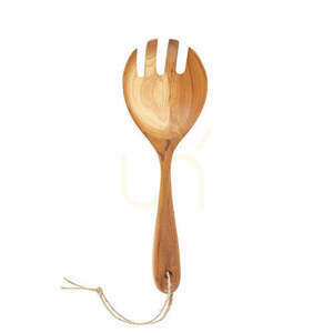 Furculiță de salată din lemn de teak, Teak Root Collection, 26 cm small 0