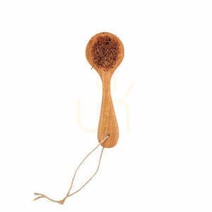 Perie decorativă handmade naturală, 18,5 cm, 6x6 cm small 0