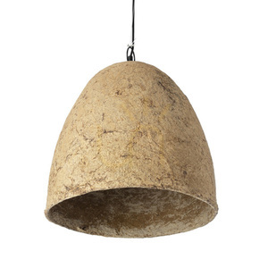Lampă suspendată Savana Mud L Bazar Bizar, papier-mâché lucrat manual, 40 × 42 cm small 3