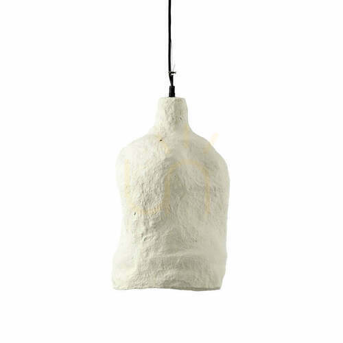 Verifica Lampa suspendată Moloko alb L Handmade Pendant Lamps
