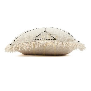 Husă pernă Tribal natural negru 50x50 cm small 6
