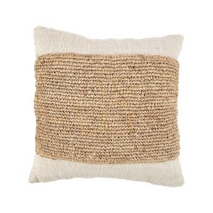 Husă de pernă rafie naturală 50x50 cm Raffia Collection small 3