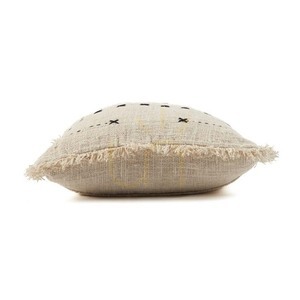 Husă pernă The French Kiss Natural Black 50x50 cm small 6