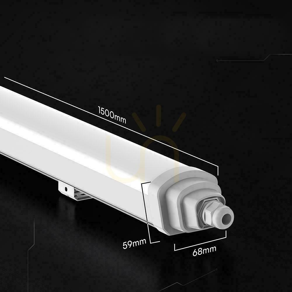 previzualizare V-TAC CREE CHIP GT-serie 150cm 48W 120Lm/W LED corp de iluminat ermetic VT-12049 6500K 5760lm 6 ani garanție V-TAC CREE CHIP GT-serie 150cm 48W 120Lm/W LED corp de iluminat ermetic VT-12049 6500K 5760lm 6 ani garanție
