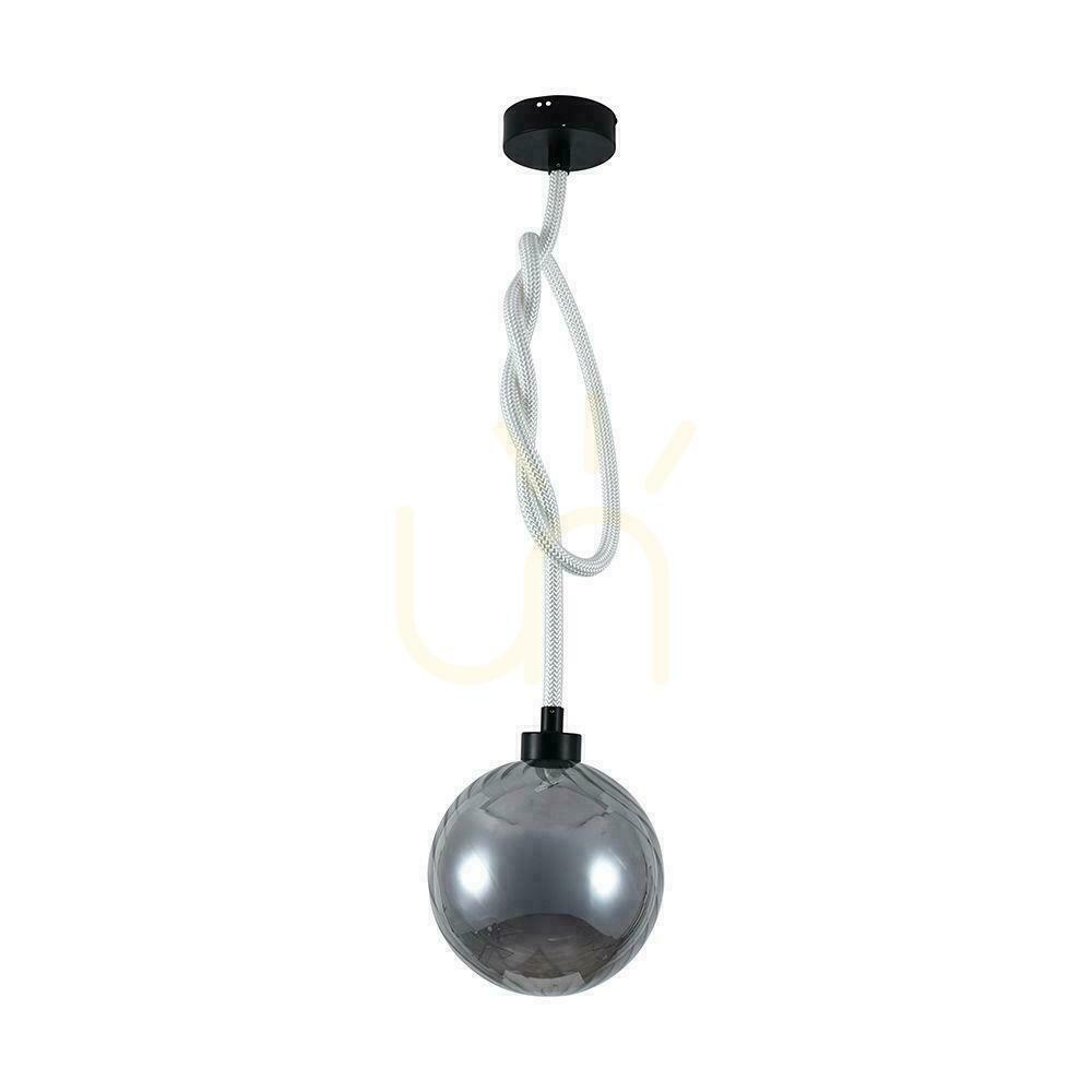 Verifica V-TAC LED pandantiv corp de iluminat 20W fumuriu sferă fi 23cm cablu legat VT-84037 3000K 1900lm V-TAC LED pandantiv corp de iluminat 20W fumuriu sferă fi 23cm cablu legat VT-84037 3000K 1900lm