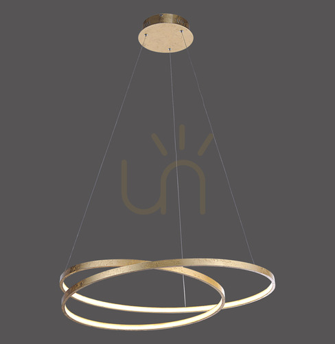 Verifica Lampă cu pandantiv ROMAN 2474-12 Aur 1xLED