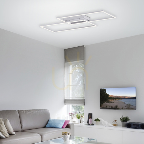 Verifica Plafonieră INIGO 8193-55 argintie LED 30 W