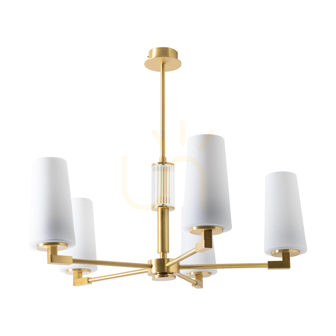 Verifica VINCENZA 1244 Alama 5xLED Lampă suspendată VINCENZA 1244 Alama 5xLED Lampă suspendată