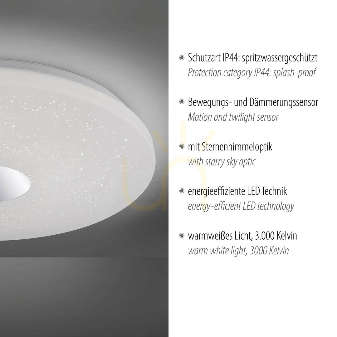 previzualizare Plafond LAVINIA 14822-17 Crom 1xLED Plafond LAVINIA 14822-17 Crom 1xLED