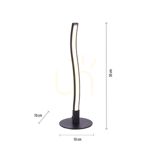 Lampă de masă WAVE 15128-18 negru 1xLED 7 Lampă de masă WAVE 15128-18 negru 1xLED small 7