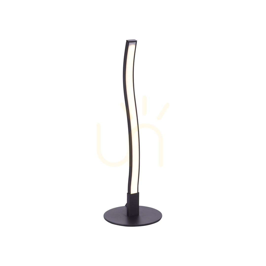 Spectacol Lampă de masă WAVE 15128-18 negru 1xLED Lampă de masă WAVE 15128-18 negru 1xLED