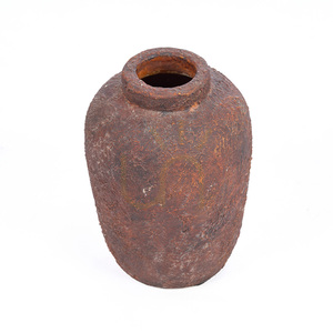 Vază decorativă Bazar Bizar Clay Echo burgundy S, 20 cm small 4