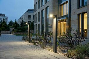 Lampa de exterior SU-MA Karo KB-650 gri 65 cm LED IP65 10W small 3