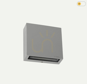 NORLYS NORA 2464AL LED lampă de perete pentru exterior IP65 gri DALI2 small 0