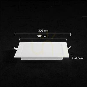 V-TAC 18W LED CREE CHIP panou downlight încastrat pătrat 295x295mm VT-61024CCT 2640lm 6 ani garanție small 4