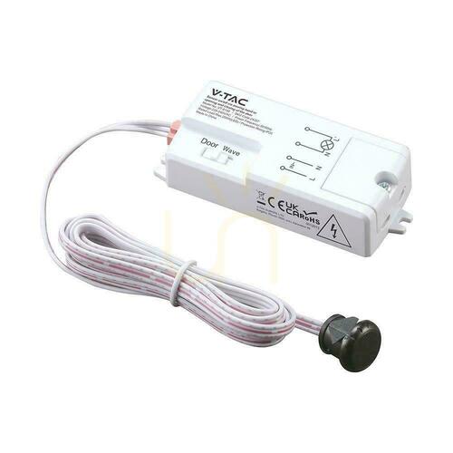 Verifica Senzor de mișcare ușă cu fir max.200W V-TAC VT-8159 Garanție de 5 ani