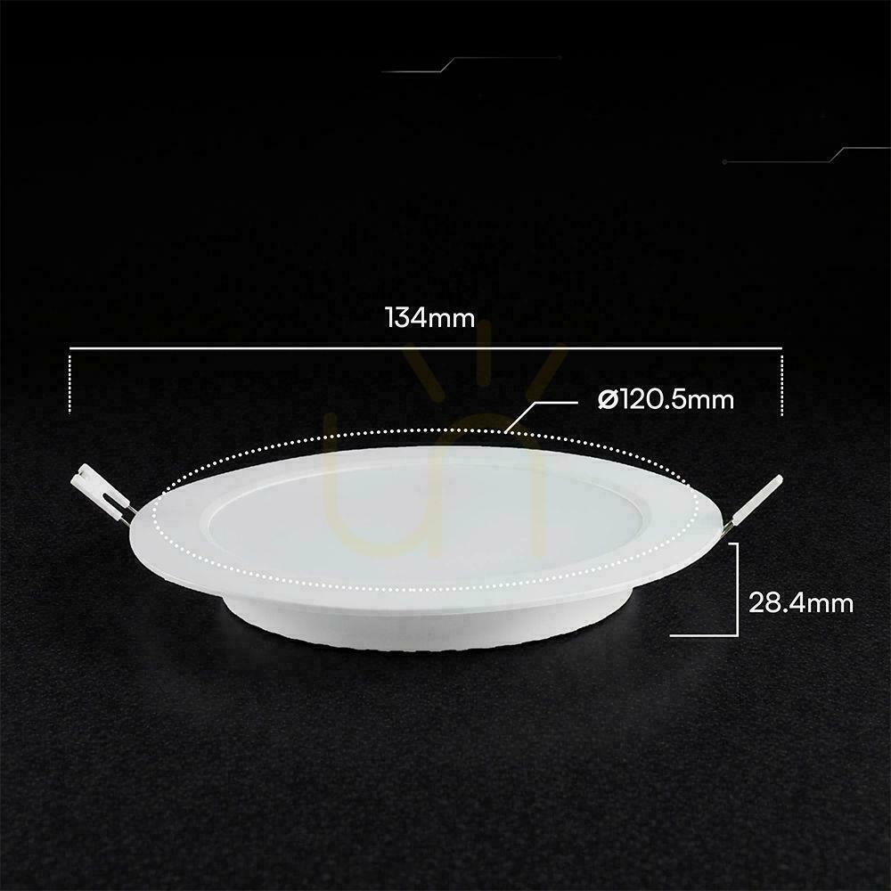 Spectacol V-TAC 6W LED CREE CHIP panou downlight încastrat rotund 120x28mm VT-61006CCT 630lm 6 ani garanție V-TAC 6W LED CREE CHIP panou downlight încastrat rotund 120x28mm VT-61006CCT 630lm 6 ani garanție
